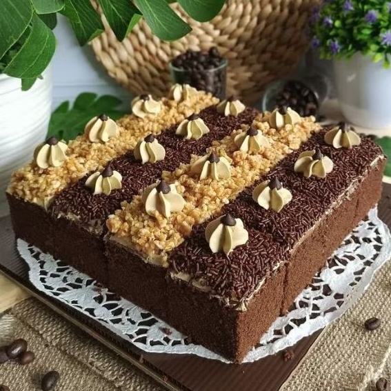 

Cake Coffee Choco Nouget