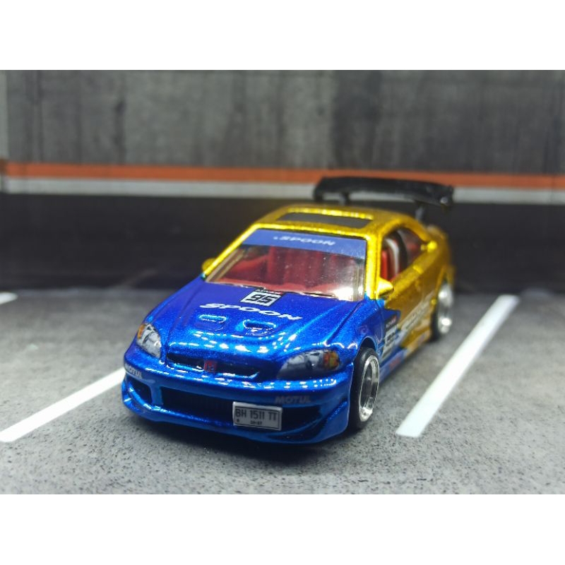 Hot Wheels Honda Civic SI Custom Spoon