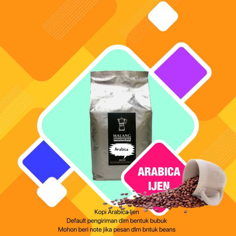 

Kopi Arabica Ijen 1 Kg | Ijen Arabica Coffe 1000 gr