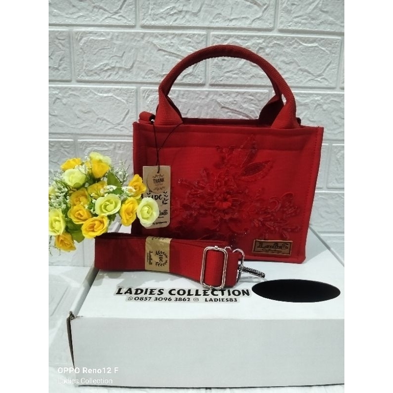 Tote Bag kanvas bordir