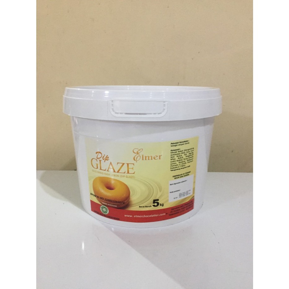 

Selai Toping Donat Dip Glaze Elmer Lemon Repack | 500gr | 250gr | [ Original ]