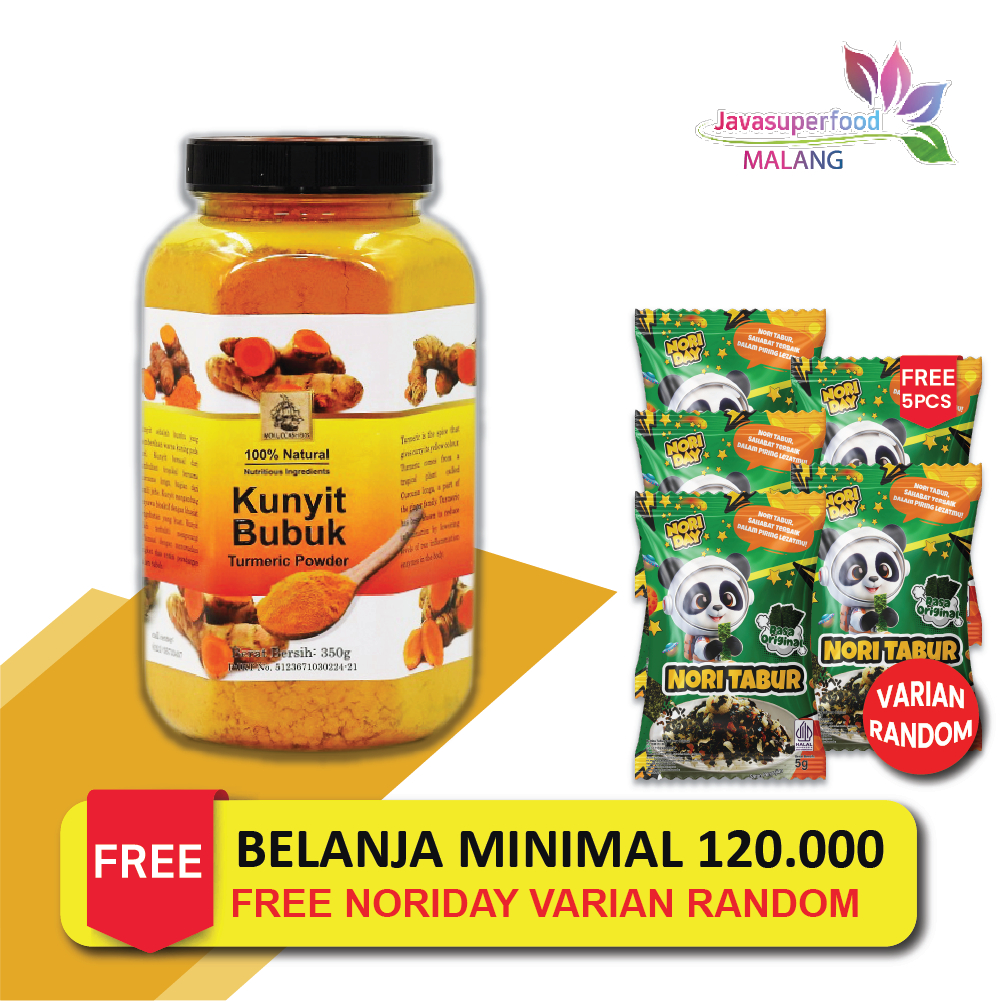

BUBUK KUNYIT / TURMERIC POWDER TOPLES 350g
