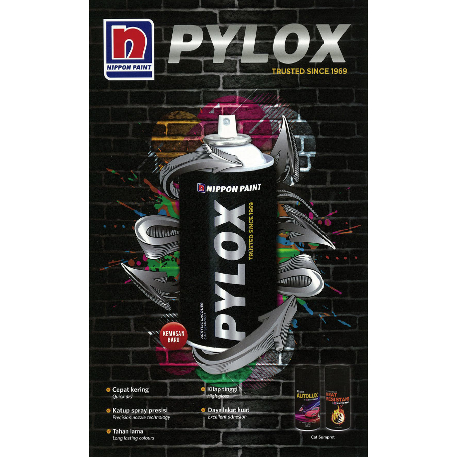 pylox nippon paint semua warna