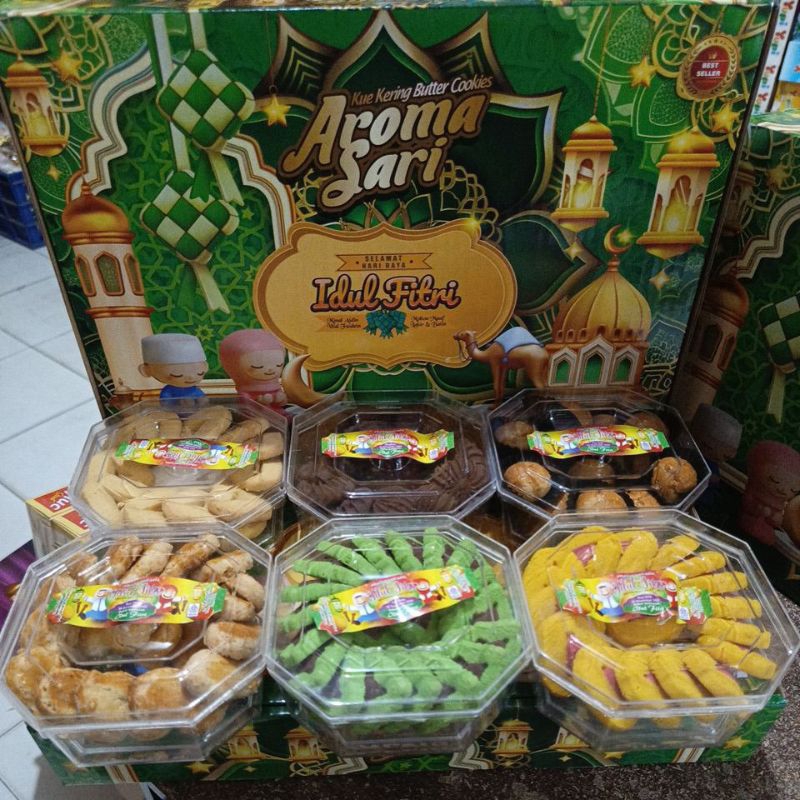 

kue kering butter cookies aroma sari halal