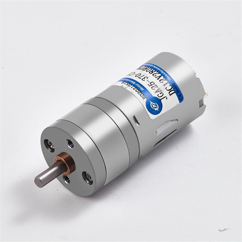 High Torque Electric Motor DC 12V dan 24V Adjusted Speed Motor Torsi Tinggi 1360RPM