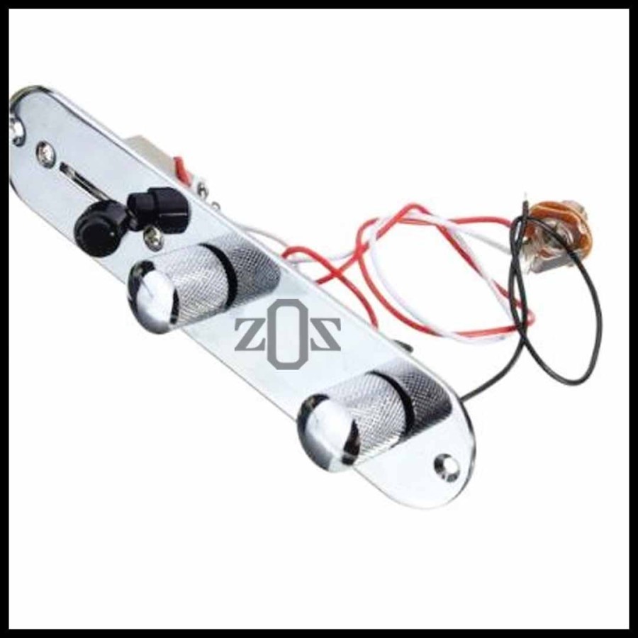 Pre Wiring Plat Body Telecaster Chrome