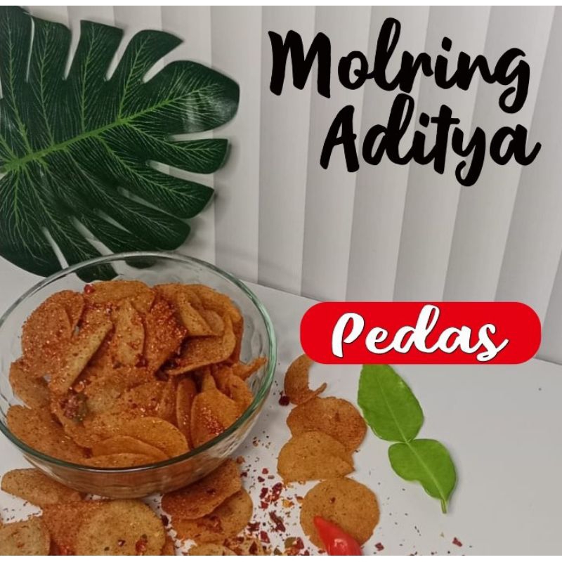 

Keripik moring pedas 200gr/moring asin gurih/moring renyah/camilan khas tasikmalaya