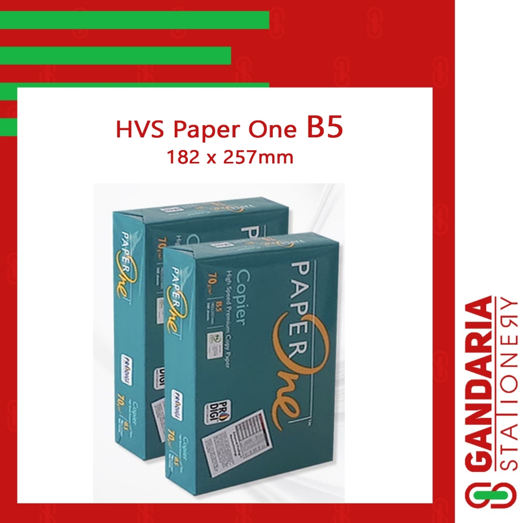 

KERTAS HVS Paper One B5 75 GSM