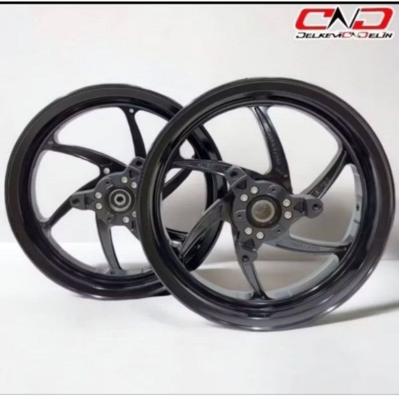 VELG MOZ DND DELKEVICE singe disc Nmax2020/ 2024 TURBO New 2024 Chrome 300 /350 ring 14 velg nmax ne