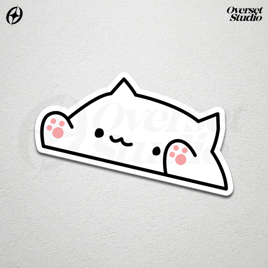 

(GRATIS ONGKIR & COD) Stiker Sticker Bongo Cat / Stiker Aesthetic Bongo Cat / Sticker Vinyl Glossy / Aesthetic Sticker Cute Cat / Sticker Band / Stiker Brand Lokal / Stiker Satuan / Sticker Custom / Sticker Helm / Stiker Tumbler / Stiker Anti Air