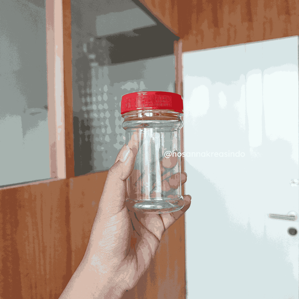 Toples Plastik Bumbu 150ml / Botol Sambal 150ml / Toples Sambal 150ml
