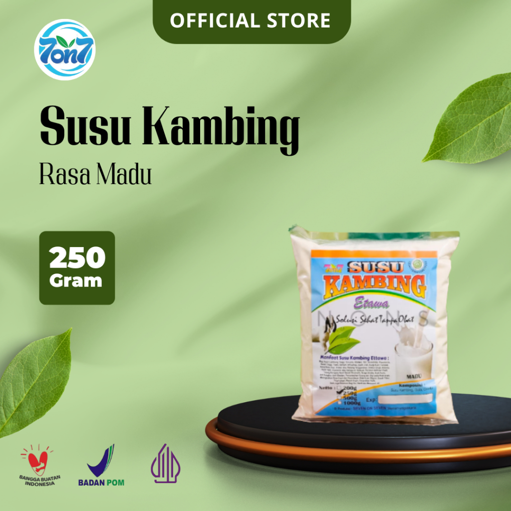 

Susu Kambing Rasa Madu 250gr