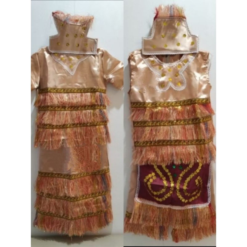 Baju Adat Papua Anak Laki Laki TK-SD-SMP S-XXL