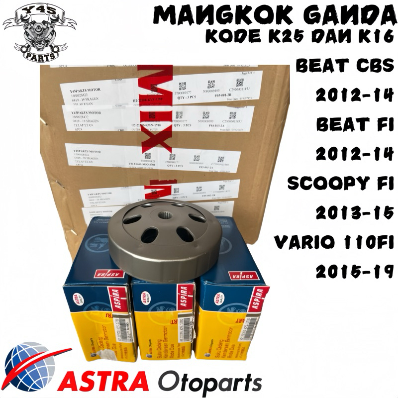 MANGKOK KAMPAS GANDA BEAT FI K25 BEAT FI CBS BEAT POP ESP SCOOPY ESP VARIO FI ESP K16 ASPIRA