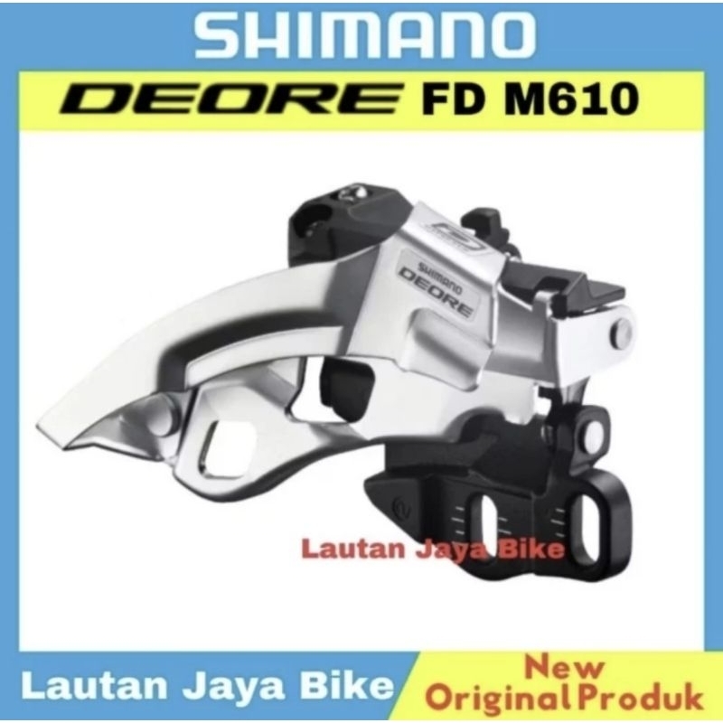 Front Derailleur FD Shimano Deore M610 E-Type 2 Speed Original Japan New