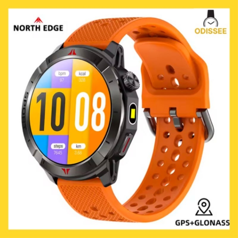 NORTH EDGE V6 SMARTWATCH GPS GLONASS AOD AMOLED ALTI BARO COMPASS ORIGINAL