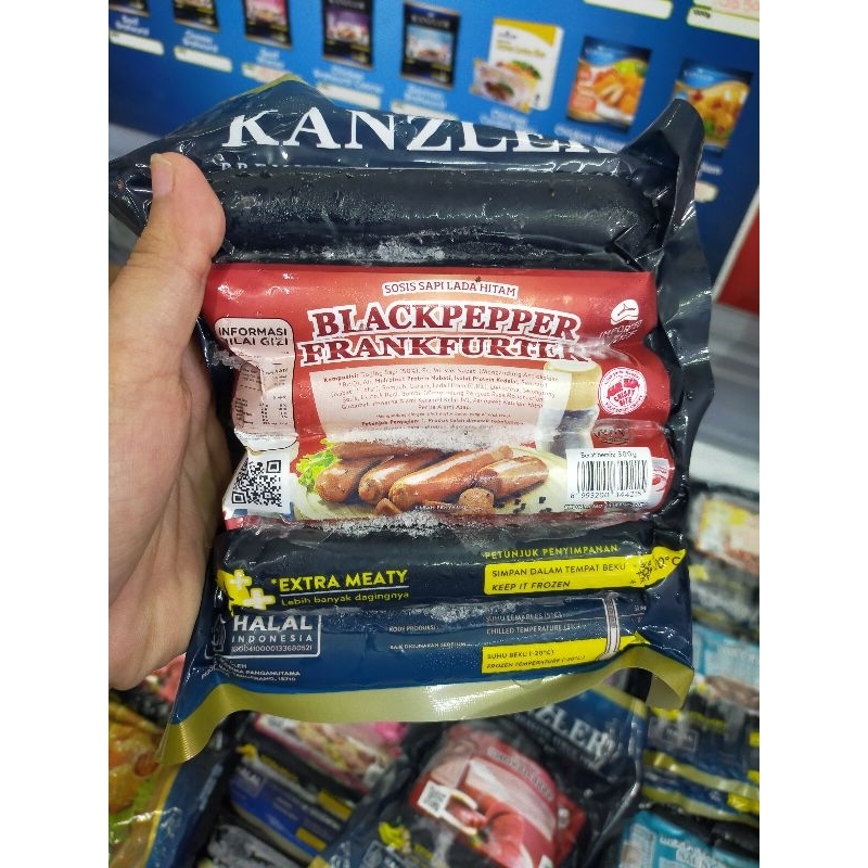 

KANZLER BLACKPAPPER FRANKFURTER