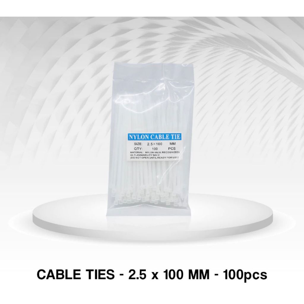 

Kabel Ties 10cm 15cm isi 100pcs / Kabel Tis / Cable Ties