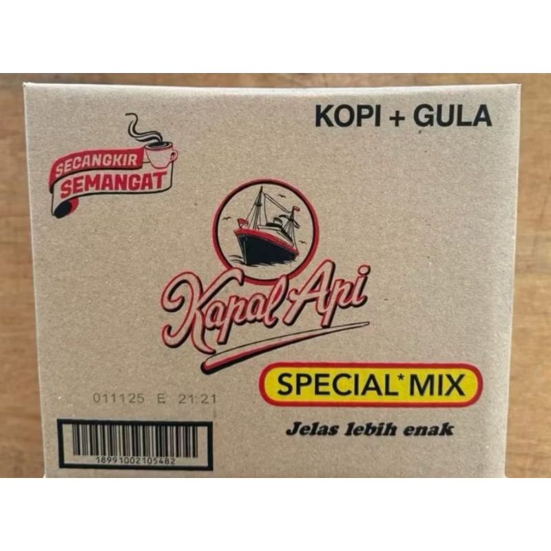 

Kopi Kapal Api Special Mix 1dus Isi 120sachet