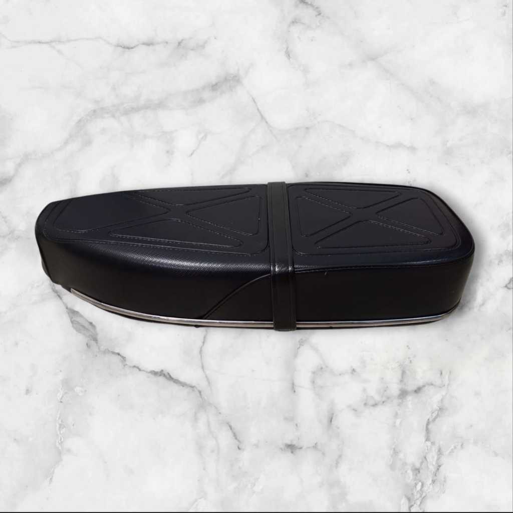 jok motor C70 xx karbon empuk awet anti gembos untuk motor custom japstyle