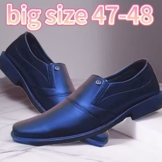 sepatu pantofel pria ukuran jumbo 46/47 sepatu kerja pria sepatu formal pria