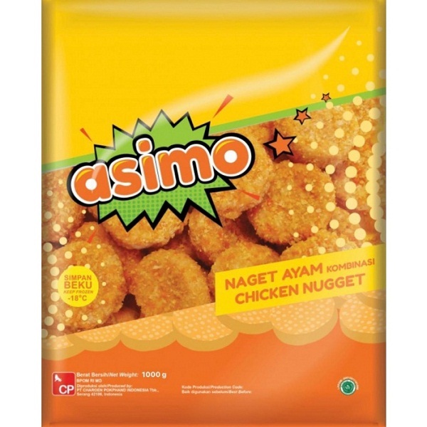 

CHICKEN NUGGET ASIMO 1KG NAGET AYAM KOMBINASI HALAL