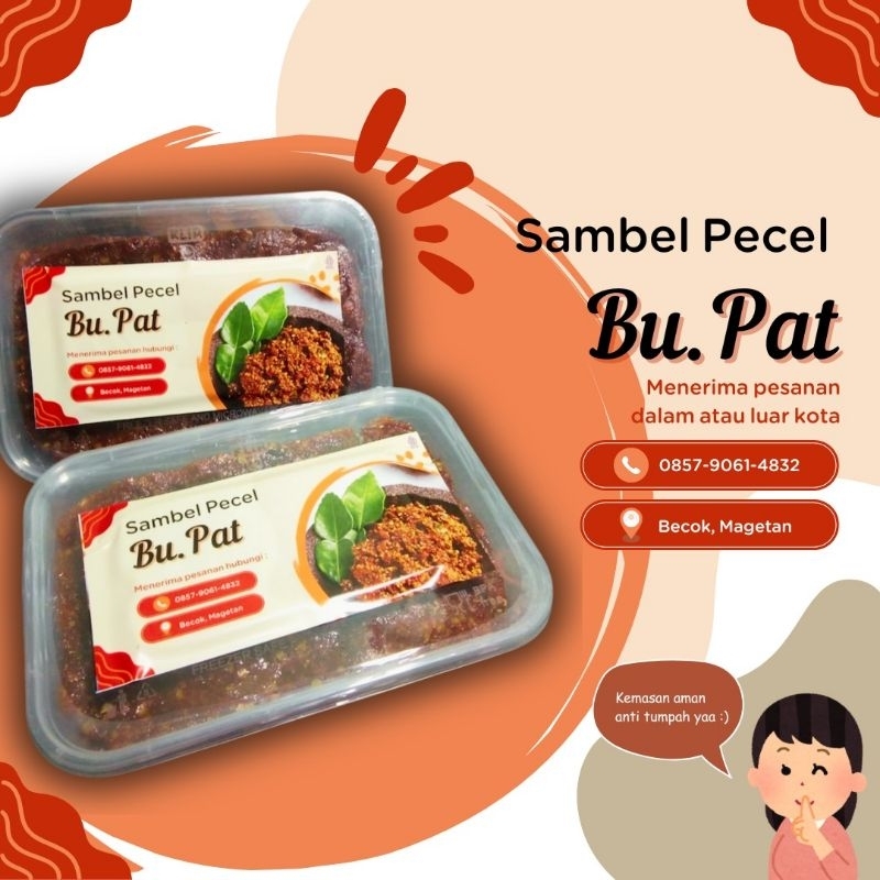 

Sambel pecel Bu.pat fresh
