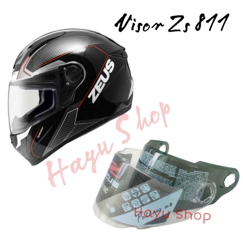 VISOR KACA HELM ZEUS 811 Zs811  ZS 813 ORIGINAL