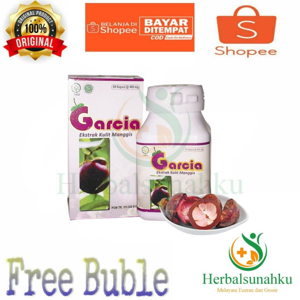 

Garcia || Ekstrak Kulit Manggis - 60 Kapsul