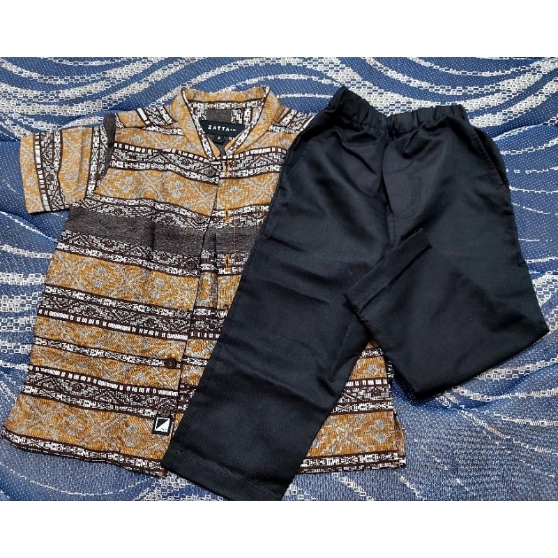 sarimbit Elzatta baju muslim anak laki-laki