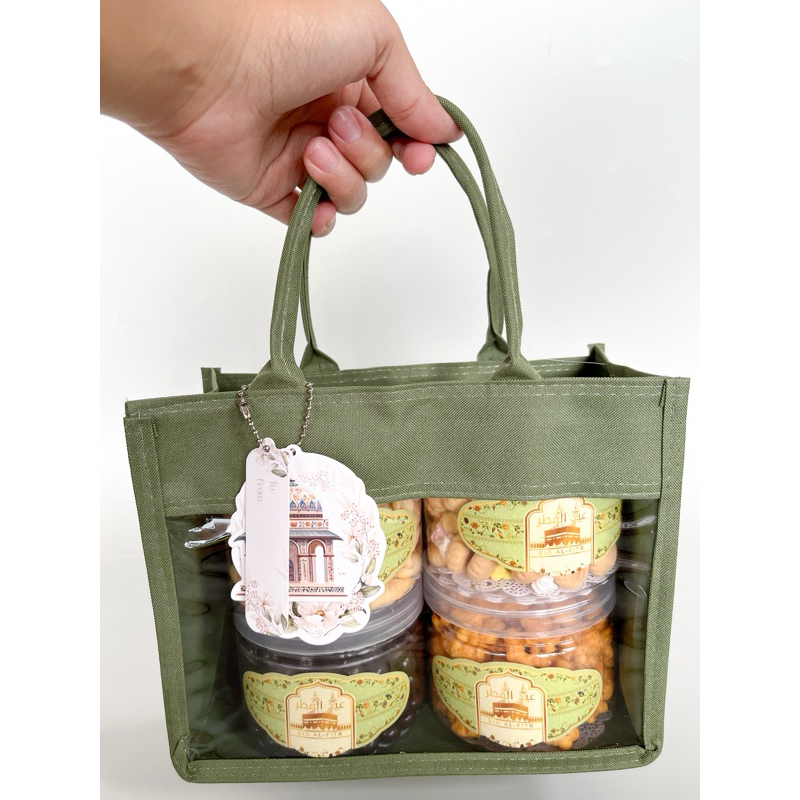 

Hampers Lebaran Snack Jar Low Budget Paket Ied