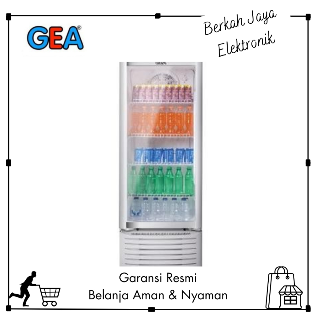 SHOWCASE GEA EXPO 30FR DISPLAY COOLER-KULKAS MINUMAN