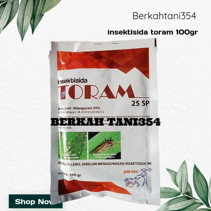 Insektisida toram 100gram toram obat wereng dan kutu daun toram pak tani 100gram