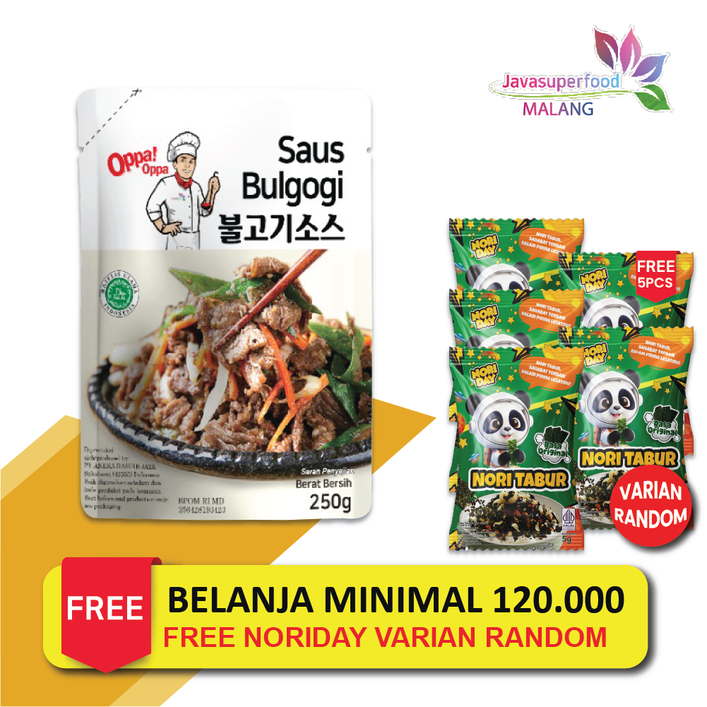 

Saus bulgogi korea 250gr / Sauce bulgogi saus daging BBQ STEAK