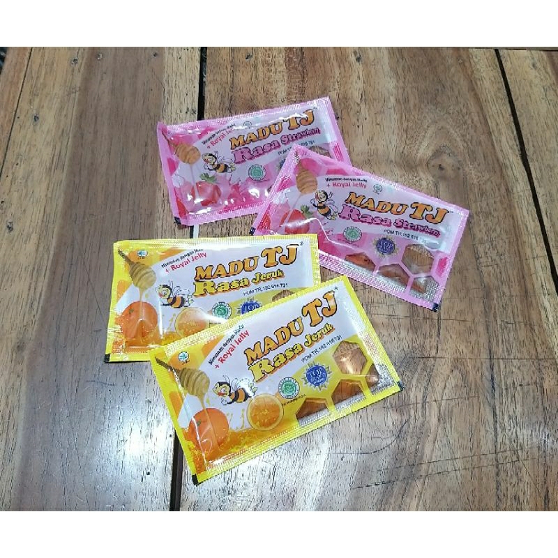 

1 SACHET | MADU TJ RASA JERUK - STRAWBERRY | TRESNO JOYO