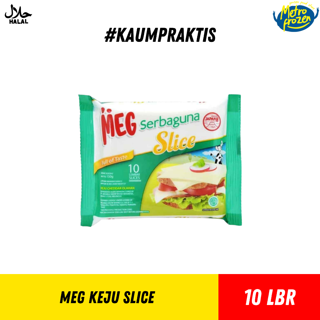 

MEG Keju Slice 10 Lembar