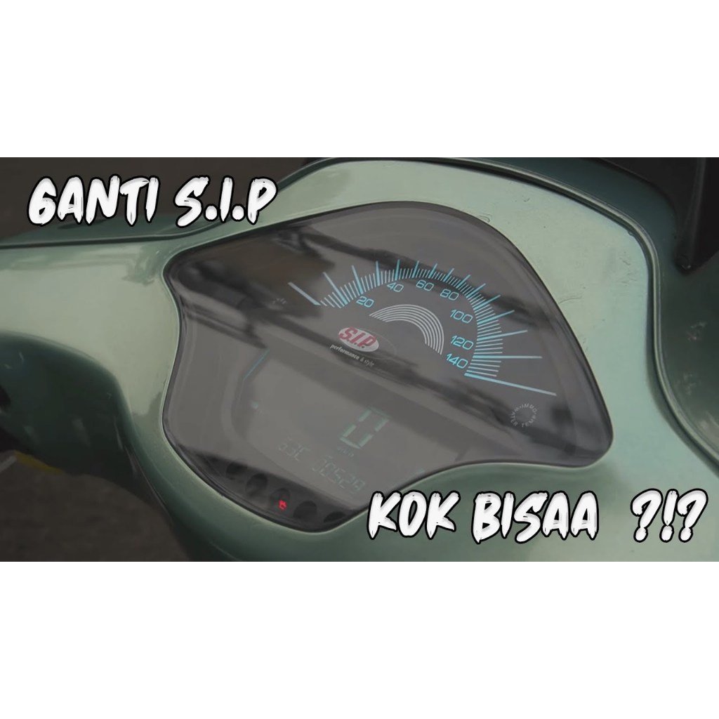 SIP rev Digital Speedometer Speedo Vespa LX S 125 iget facelift