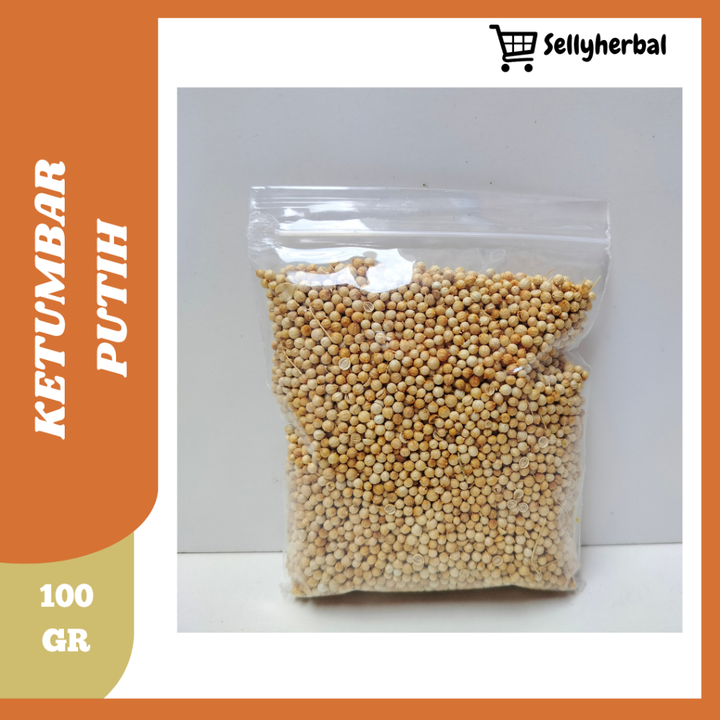 

KETUMBAR PUTIH MURNI | 100GR