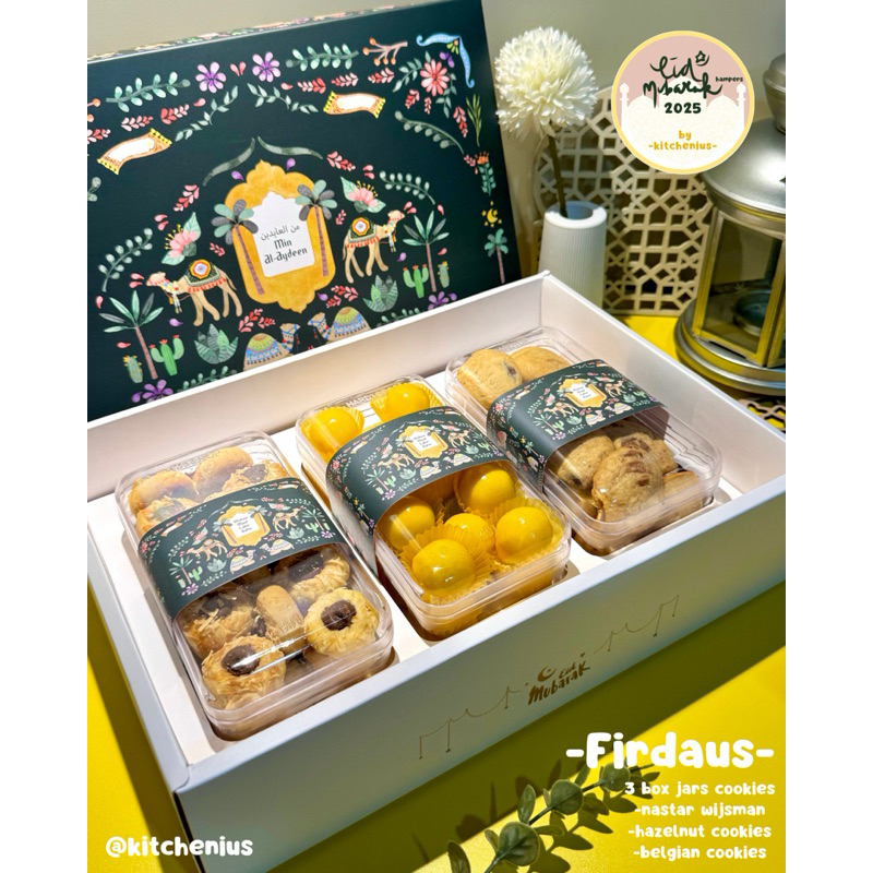 

HAMPERS LEBARAN PREMIUM FIRDAUS KUE KERING 3 toples