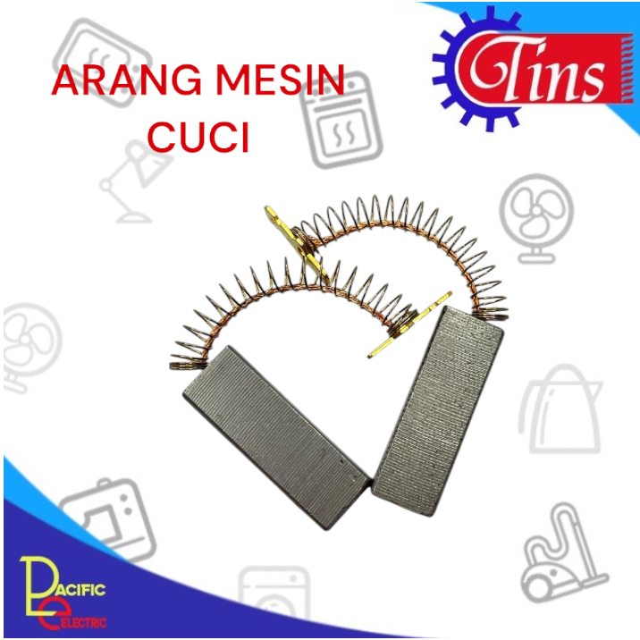 Carbon brush mesin cuci front loading karbon brush mesin cuci per