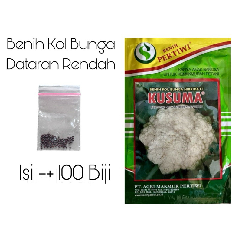 Benih Bunga Kol Kusuma Hibrida F1 Dataran Rendah Repack