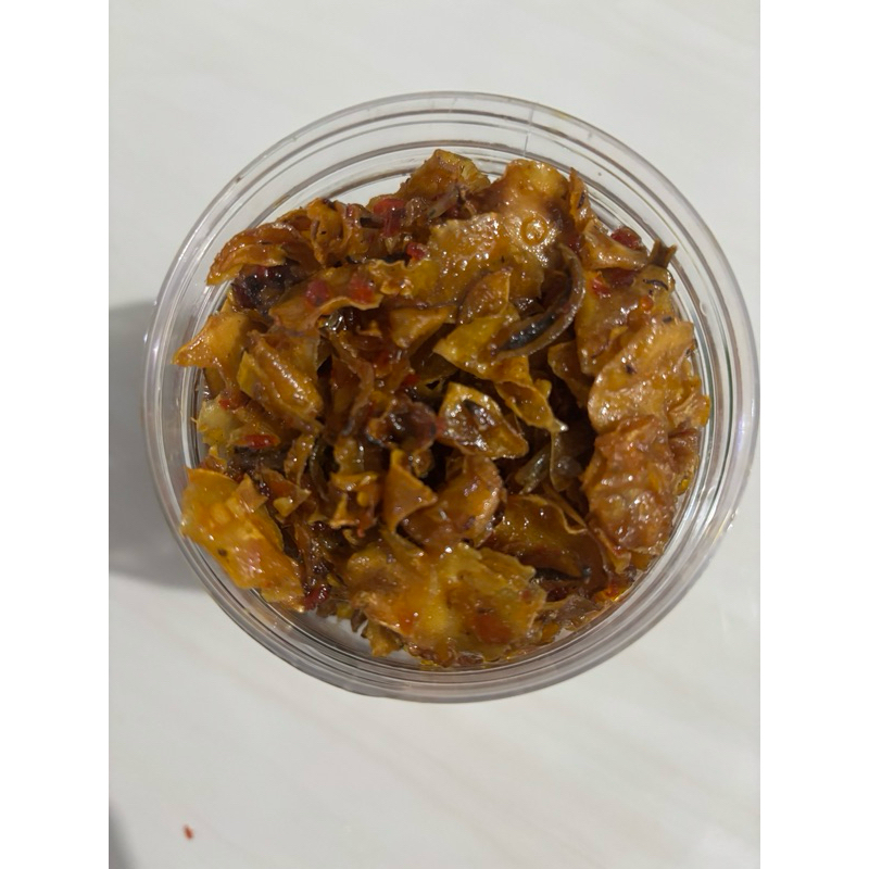 

keripik jengkol + teri