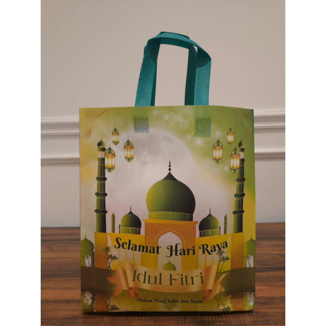 

Goodie Bag Laminasi | Tas Lebaran | Tas Hampers Idul Fitri | 12Pcs