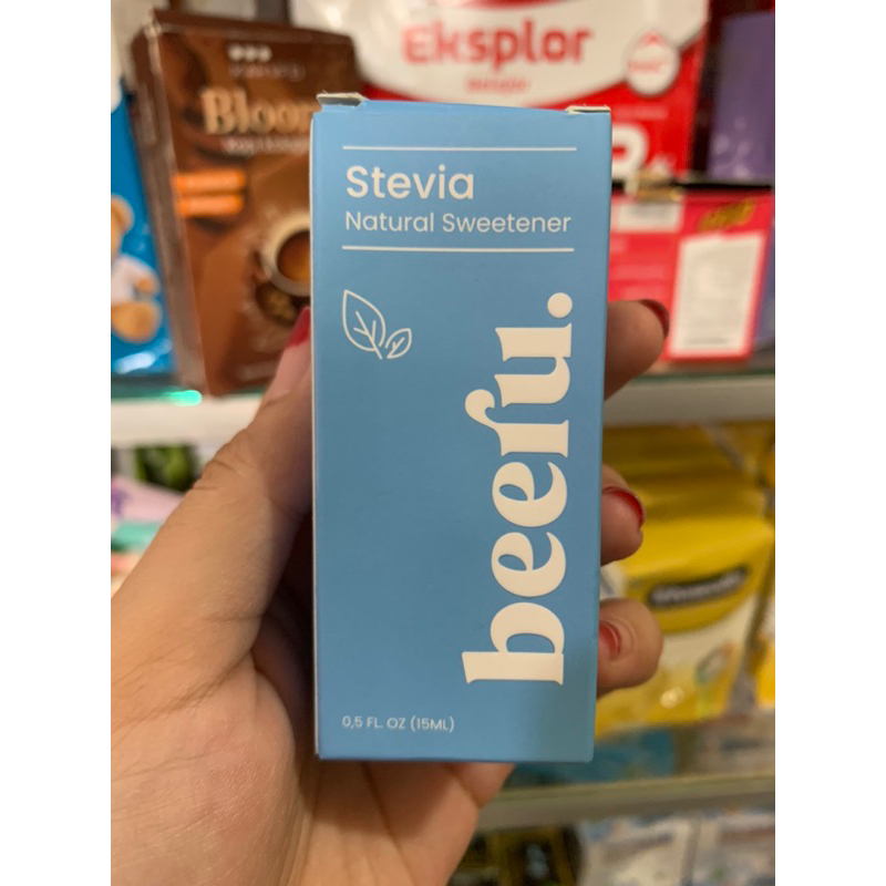 

Stevia (exp11.25) Beeru Stevia Natural Sweetener 15ML