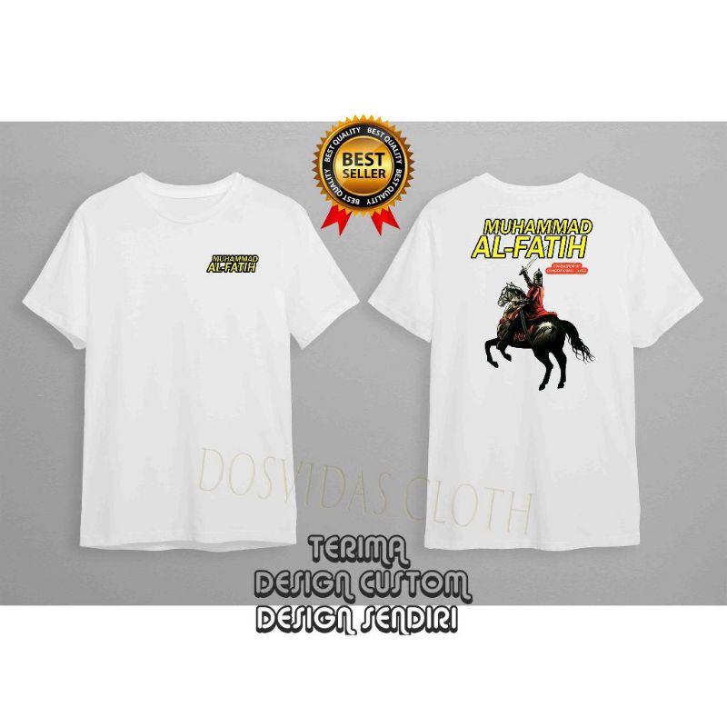 BAJU KAOS ANAK-ANAK MUHAMMAD AL-FATIH AL FATIH