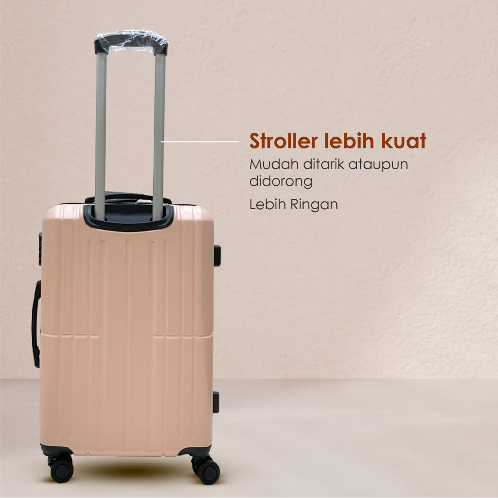 Termurah [Free Kardus]Koper 20Inch/24Inch/Koper Polo/Cabin Size Koper/Premium Original 100% Anti
