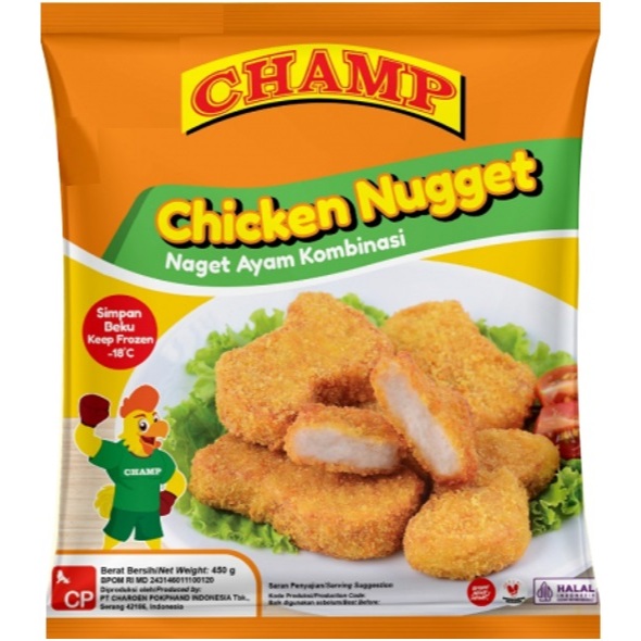 

Champ Chicken Nugget 450 gr