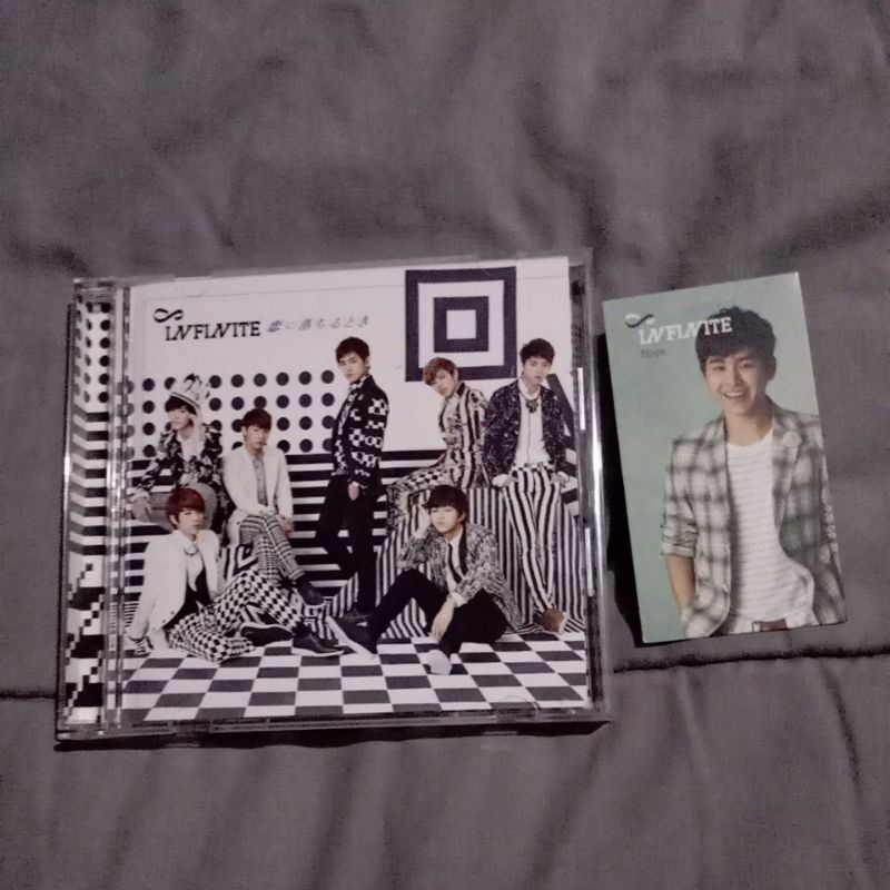 album infinite man in love Japan version (normal edition) + PC hoya