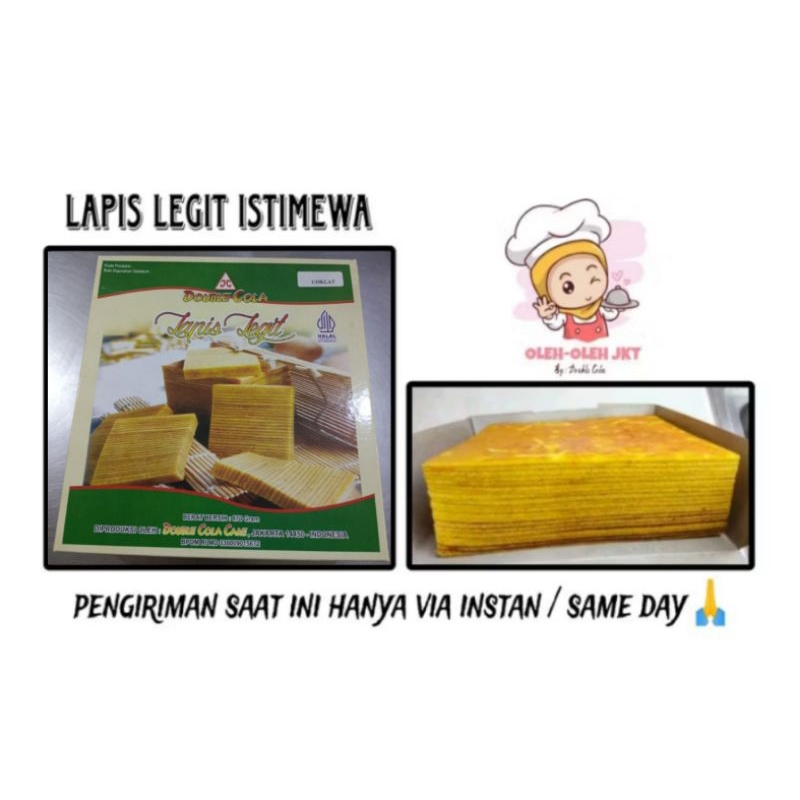 

Kue Lapis Legit ISTIMEWA (coklat/keju) Tulis di Note / Lapis Legit Double Cola