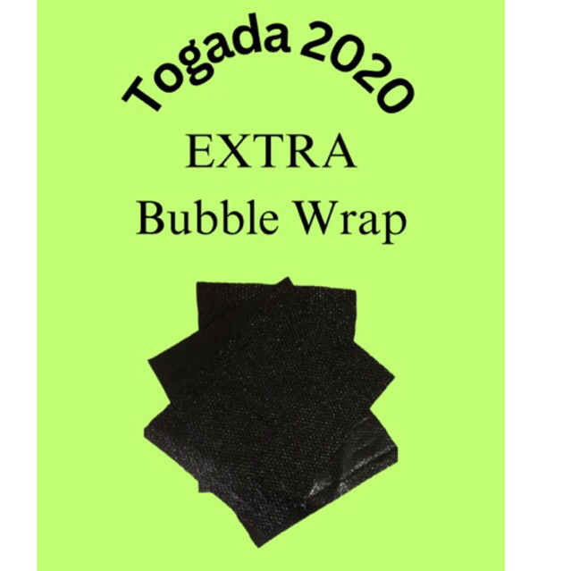 

Bubble Wrap packing tambahan